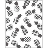Creativ Company Embossing folder , ananas, afm 11x14 cm, dikte 2 mm, 1 stuk - thumbnail