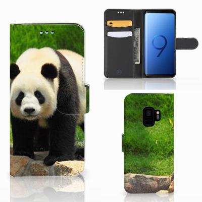 Samsung Galaxy S9 | Telefoonhoesje | Met pasjeshouder | Panda