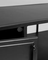 Kave Home TV-meubel 'Shantay' Zwart metaal, 150cm - thumbnail