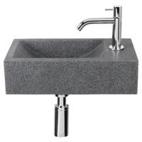 Fonteinset Differnz Cheops 40x23x11 cm Natuursteen Grijs - thumbnail