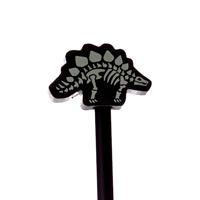 Dinosaurus Glow-in-the-dark Skelet - Gum Potlood - thumbnail