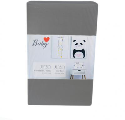 Carbotex hoeslaken Jersey 60 x 120 cm katoen