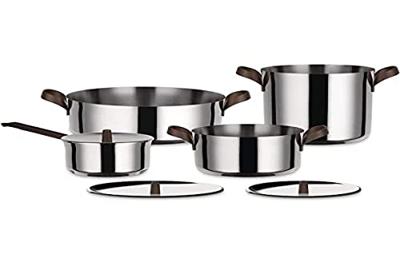 Alessi Pannenset Edo - PU100S7 - door Patricia Urquiola - 4 Delig