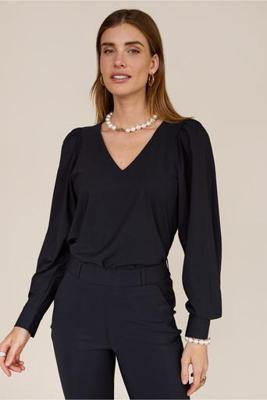 Studio Anneloes Les Top 94821 T-shirt Lange Mouw 9000 Black