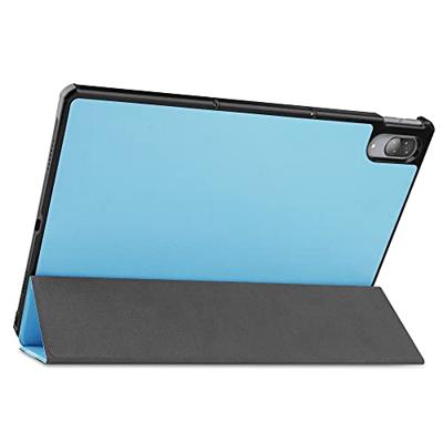 3-Vouw sleepcover hoes - Lenovo Tab P11 Pro - Lichtblauw 3-Vouw sleepcover hoes - Lenovo Tab P11 Pro - Lichtblauw