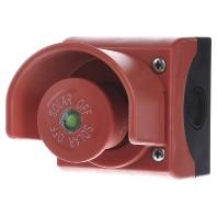 Eaton M22-SOL-PVT45PMPI11Q PV-uitschakelaar, Noodstopschakelaar Met beschermde kraag 1x NC, 1x NO IP66, IP67, IP69 1 stuk(s)