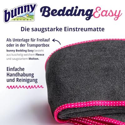 BUNNY NATURE BUNNYBEDDING EASY PLASMAT ROZE - thumbnail
