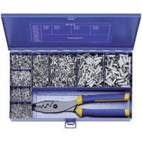 Klauke SK32B Assortiment adereindhulzen 0.75 mm², 1 mm², 1.5 mm², 2.5 mm², 4 mm², 6 mm², 10 mm², 16 mm² Ongeïsoleerd Metaal 4900 stuk(s) - thumbnail