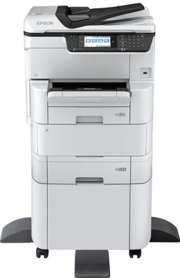 WorkForce Pro WF-C878RDTWFC EPP - Multifunctionele printer - kleur - inktjet - A3 (297 x 420 mm) (origineel) - A3 (doorsnede) - maximaal 22 ppm LED