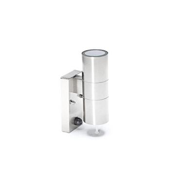 Deko Light Zilly Up & Down Motion 731007 Wandlamp met bewegingsmelder GU10 RVS