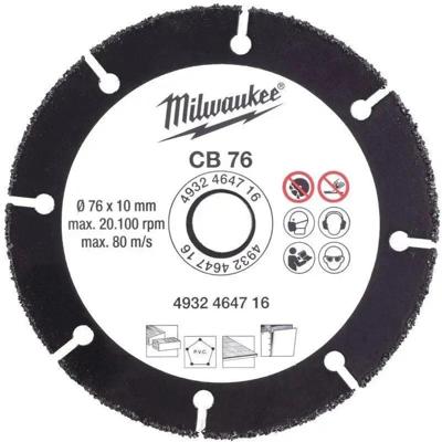 Milwaukee Hardmetalen mes 76 mm CB 76 mm 1 st - 4932464716
