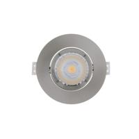 Inbouw LED-spot 4 Stuks Sanimex Njoy IP44 Dimbaar 6W 430 Lumen Geborsteld Aluminium Sanimex - thumbnail