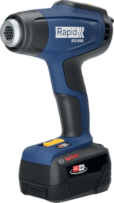 18V accu-heteluchtpistool - RAPID - RX1000 - Koffer + 4.0Ah accu + lader