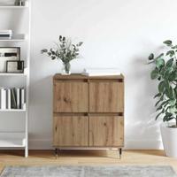 Dressoir met opslag met de deur Bruin 60 x 35 x 70 cm Bewerkt hout - thumbnail