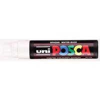 Posca Uni verfmarker 17k wit - blokpunt 15mm - thumbnail