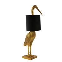 Tafellamp Birdy 77cm hoog goud - thumbnail