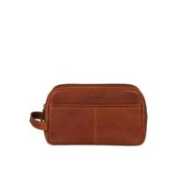 Burkely Antique Avery Toiletry Bag-Cognac - thumbnail