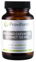 Oregano carvacrol extract 60 Vegetarische capsules - thumbnail