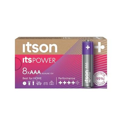 itson Itspower AAA batterij (potlood) 1.5 V 8 stuk(s) itson Itspower AAA batterij (potlood) 1.5 V 8 stuk(s)