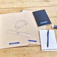 Relieftape dymo embossing vinyl 9mm blauw - thumbnail