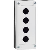 BACO LBX0400 Lege behuizing 4 inbouwplaatsen (l x b x h) 173 x 74 x 47.9 mm Grijs, Zwart 1 stuk(s) - thumbnail