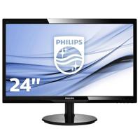 Philips 246V5LSB - 24 inch - 1920x1080 - DVI - VGA - Zwart - thumbnail