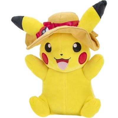 Pokemon Pluche - Pikachu with Summer Hat