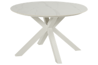 Hartman Ronde Tuintafel 'Xander' Keramiek, 120cm, kleur Wit - thumbnail