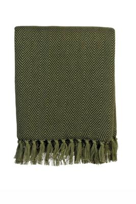 Exotan: Plaid Recycled - Olijf groen