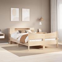 Bedframe zonder matras massief grenenhout 120x190 cm - thumbnail
