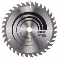 Bosch Accessories Optiline Wood 2608640818 Hardmetaal-cirkelzaagblad 184 x 16 x 2.6 mm Aantal tanden: 36 1 stuk(s) - thumbnail
