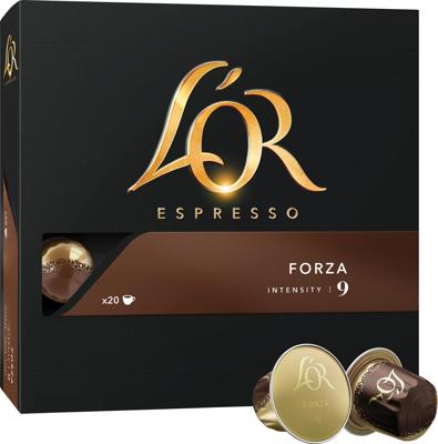 Koffiecups L&apos;Or espresso Forza 20 stuks