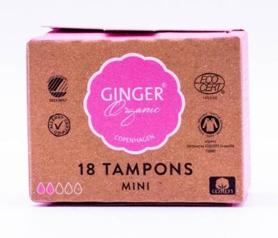 Ginger Organic Tampon mini 18 Stuks