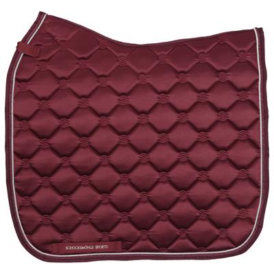 Schockemohle Mara Zadeldek bordeaux maat:vs full Schockemohle Mara Zadeldek bordeaux maat:vs full