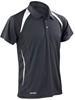 Spiro RT177M Men´s Team Spirit Polo - Black/White - XL