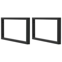 Badkamer wandschap staal en massief acaciahout - thumbnail