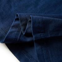 Kindershirt met lange mouwen berenprint 104 marineblauw - thumbnail