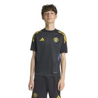 adidas Manchester United Trainingsshirt 2025-2026 Kids Zwart Blauw Geel - thumbnail