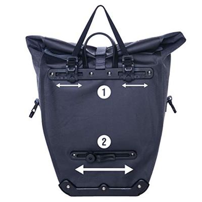 HOCK bagagedragertas "rain-pack" trunk bag rain-pack black