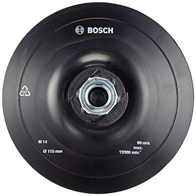 Bosch Accessoires Rubber schuurplateau voor haakse slijpmachines, klithechtsysteem | 115mm - 2609256271