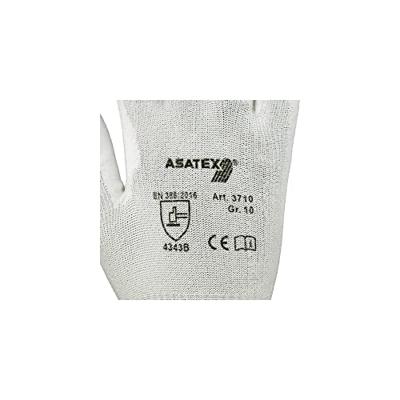 Asatex Snijbestendige handschoen | maat 8 wit | EN 388 PSA-categorie II | HDPe m.polyurethaan | 10 paar - 3710/8 3710/8 Asatex Snijbestendige handschoen | maat 8 wit | EN 388 PSA-categorie II | HDPe m.polyurethaan | 10 paar - 3710/8 3710/8
