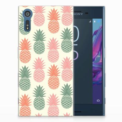Sony Xperia XZs | XZ Siliconen Case Ananas Sony Xperia XZs | XZ Siliconen Case Ananas