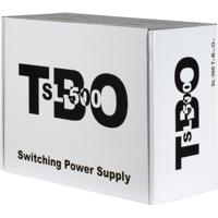 Inter-Tech SL-500 TBO power supply unit 500W Zwart - thumbnail