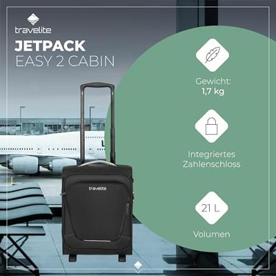 Travelite Jetpack Easy2 Cabin Black