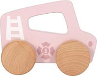 Small Foot - houten duwautootje roze - thumbnail