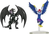 Yu-Gi-Oh! Action Figure Double Pack - Red-Eyes B. Dragon & Harpie Lady - thumbnail