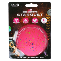 Dog Comets Ball Stardust Roze L - thumbnail