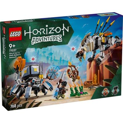 LEGO horizon 77037 aloy en varl vs. shell-walker en sawtooth