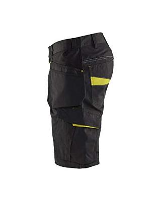 Blåkläder Service short met spijkerzakken 14941330 | Zwart/High Vis Geel | Maat 48 - 7330509688939 Blåkläder Service short met spijkerzakken 14941330 | Zwart/High Vis Geel | Maat 48 - 7330509688939