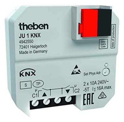 Theben 4942550 Jaloezieactor JU 1 KNX